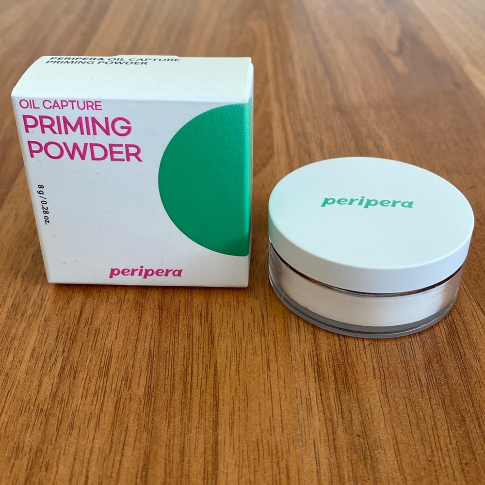 ❤️ Peripera Korean Beauty Cosmetics Oil Capture Priming Powder New in Box